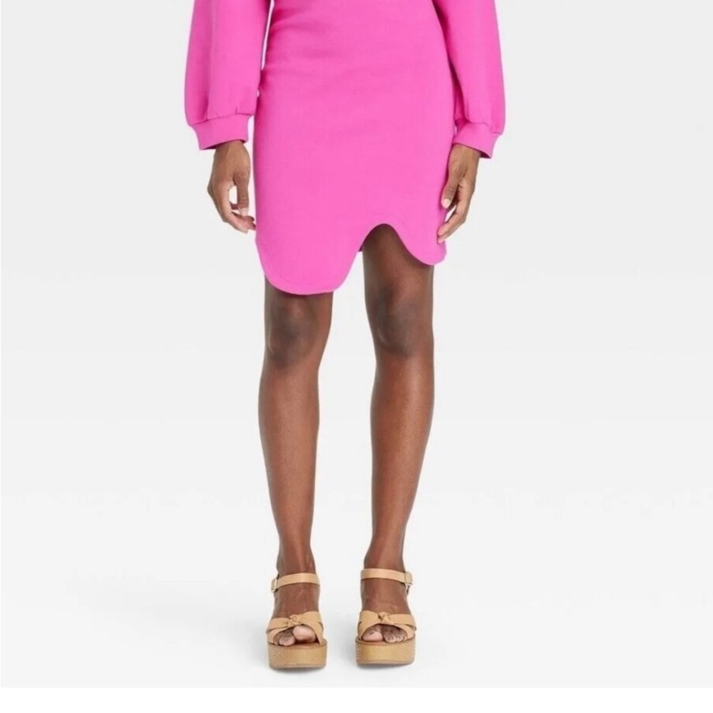 ♥️ FREE with any purchase 🙏🏽 Target x Sammy B 💖 High Rise Scuba A Line Skirt - Picture 1 of 14